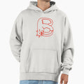 Cat Initial Monogram B Hoodie - Fun Novelty Design for Adults - T-Shirt, Sweatshirt, Hoodie