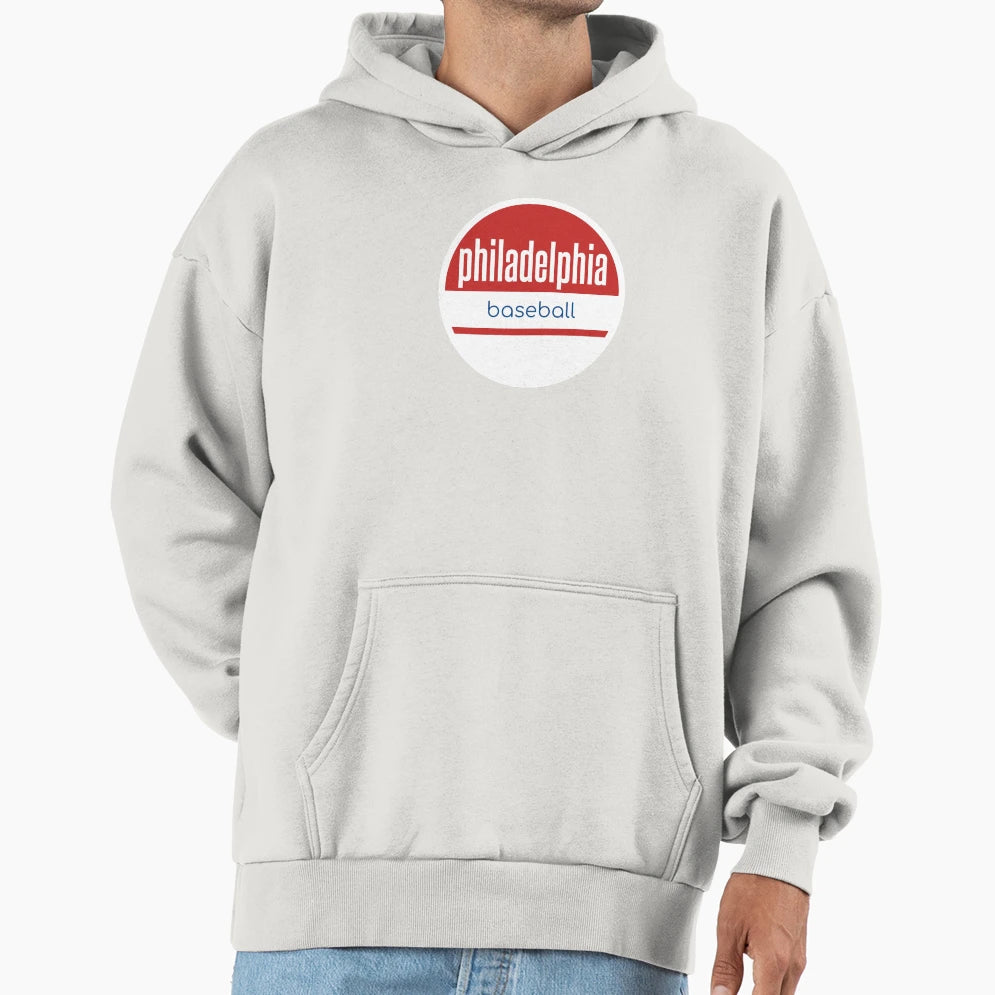 Philadelphia Baseball Hoodie - Aesthetic Graphic for Adults - T-Shirt, Sweatshirt, Hoodie