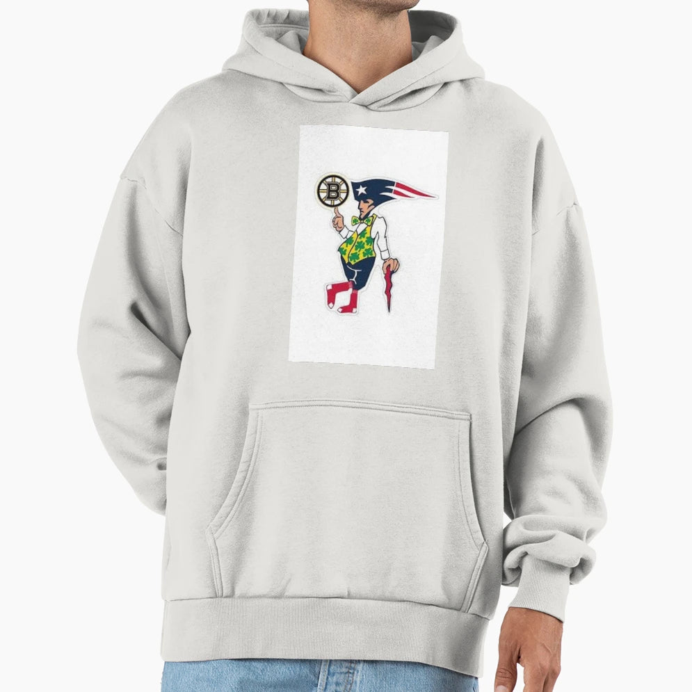 Boston Sports Hoodie - Casual Everyday Wear for Adults - T-Shirt, Sweatshirt, Hoodie