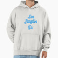 Los Angeles La California Ca Text Hoodie - Streetwear Style for Adults - T-Shirt, Sweatshirt, Hoodie