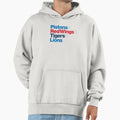Detroit Sports Teams Hoodie - Minimalist Print Men Women - T-Shirt, Sweatshirt, Hoodie