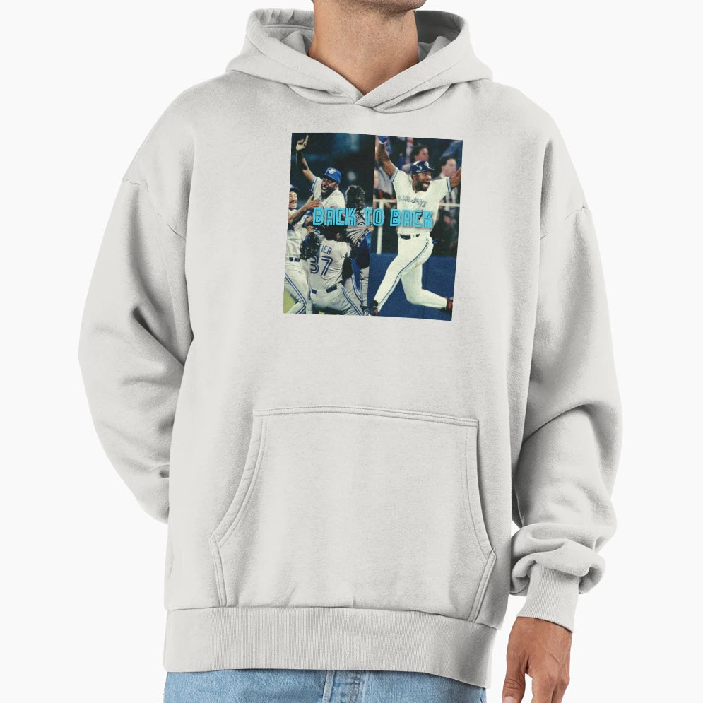 Back To Back Hoodie - Graphic Print Men Women - T-Shirt, Sweatshirt, Hoodie