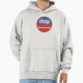 Chicago Baseball Hoodie - Minimalist Print for Adults - T-Shirt, Sweatshirt, Hoodie