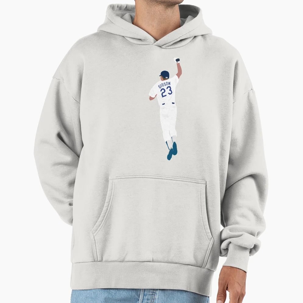 Kirk Gibson Walk Off Hoodie - Casual Everyday Wear for Adults - T-Shirt, Sweatshirt, Hoodie
