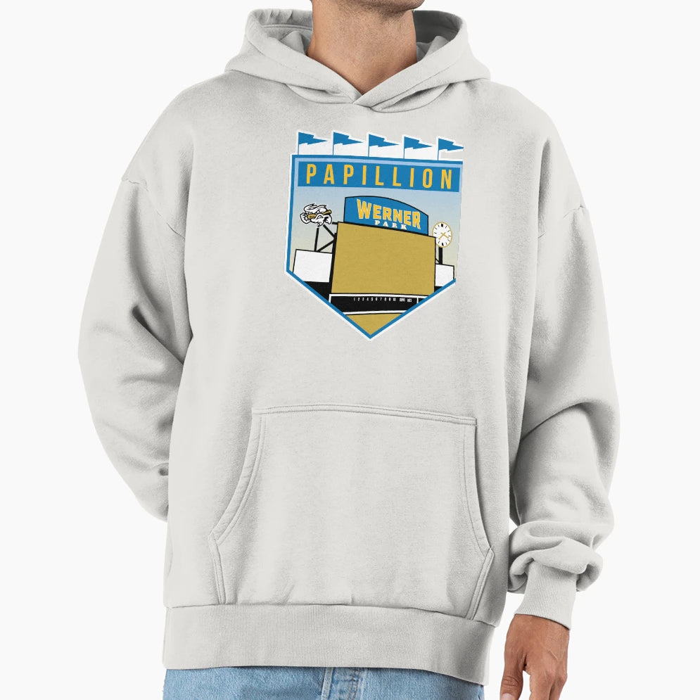 Werner Park Baseball Hoodie - Aesthetic Graphic Men Women - T-Shirt, Sweatshirt, Hoodie