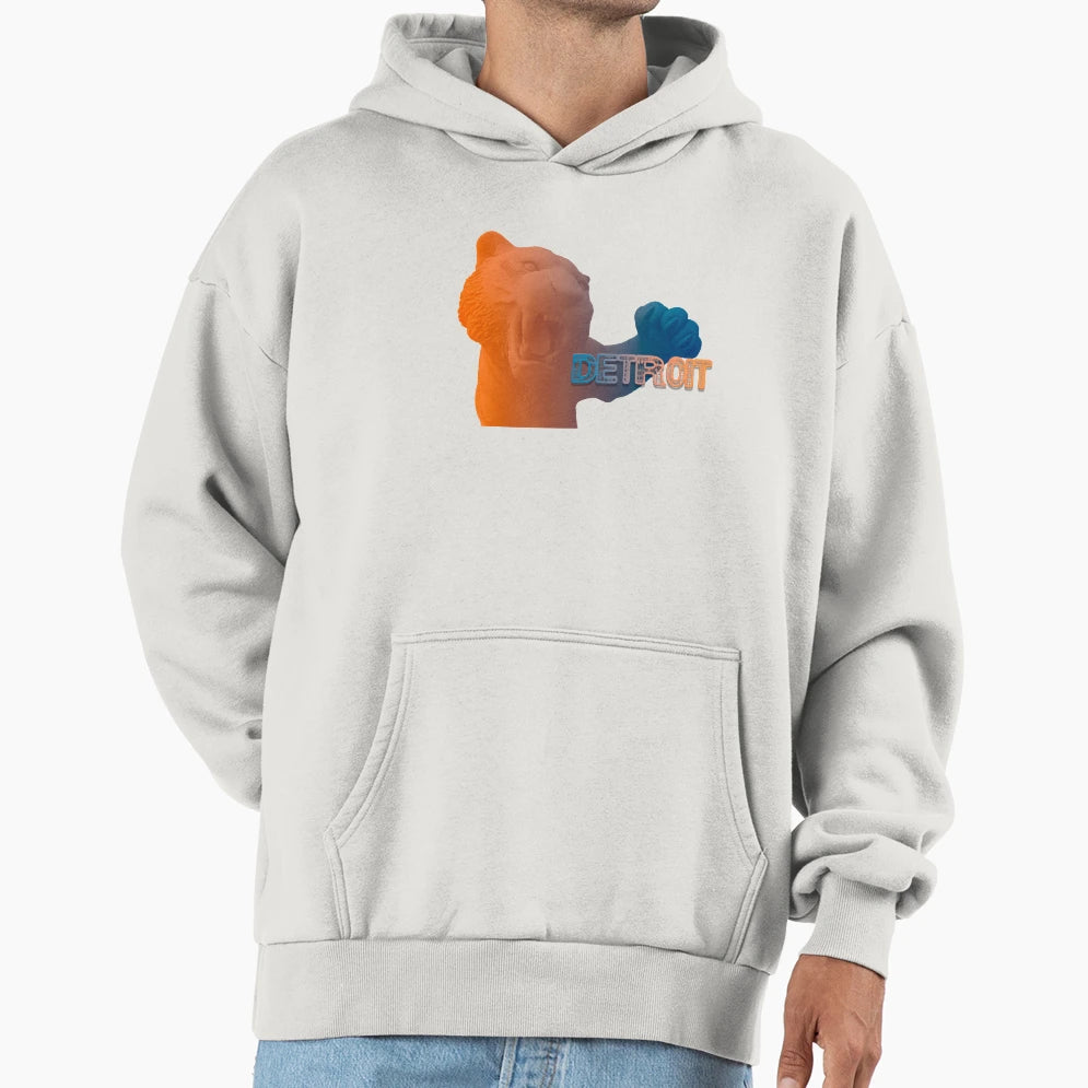 Detroit Hoodie - Trendy Graphic Men Women - T-Shirt, Sweatshirt, Hoodie