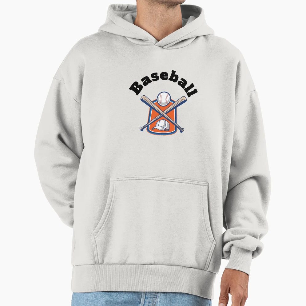 Baseball Baseball Lovers Or Players Hoodie - Fun Novelty Design for Adults - T-Shirt, Sweatshirt, Hoodie