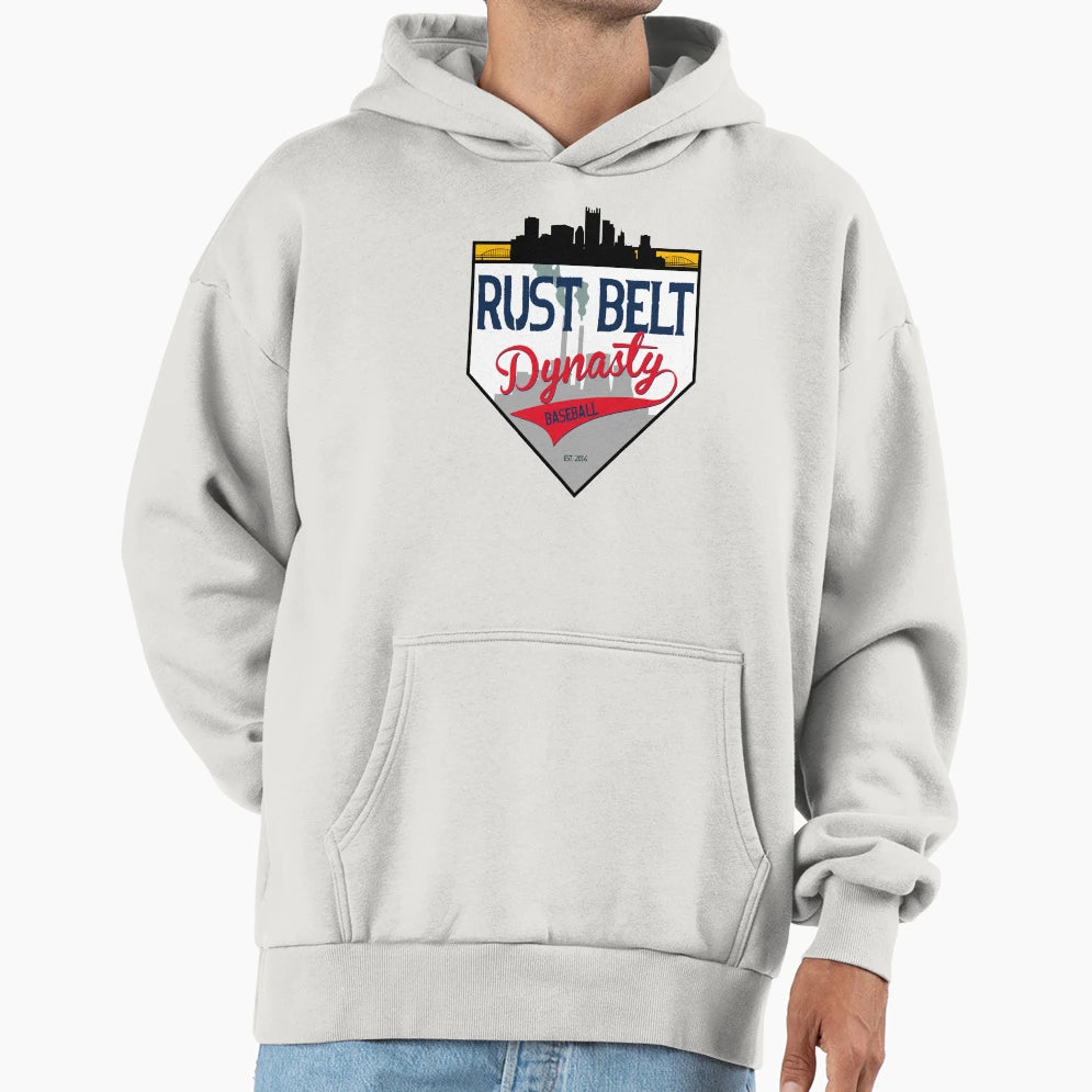 Rust Belt Dynasty Fantasy Baseball Hoodie - Casual Everyday Wear Unisex - T-Shirt, Sweatshirt, Hoodie