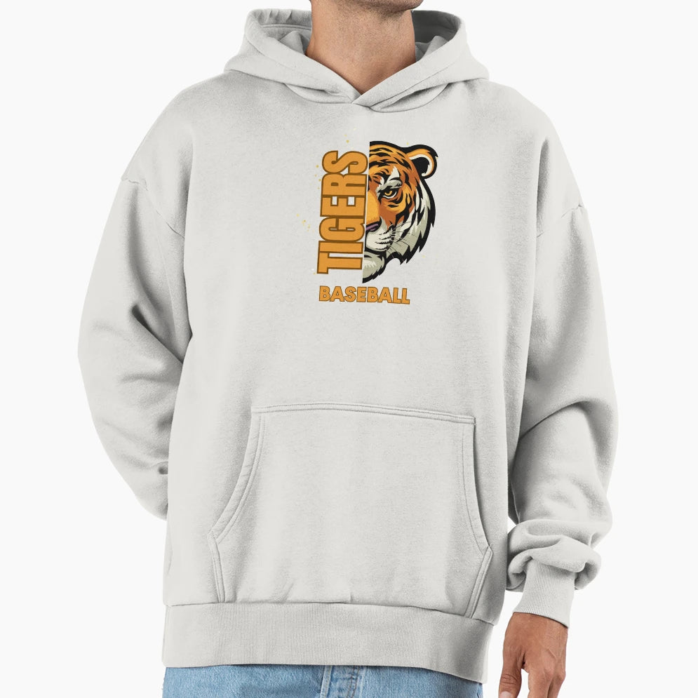 Tigers Baseball T-Shirt - Unique Graphic for Adults - T-Shirt, Sweatshirt, Hoodie