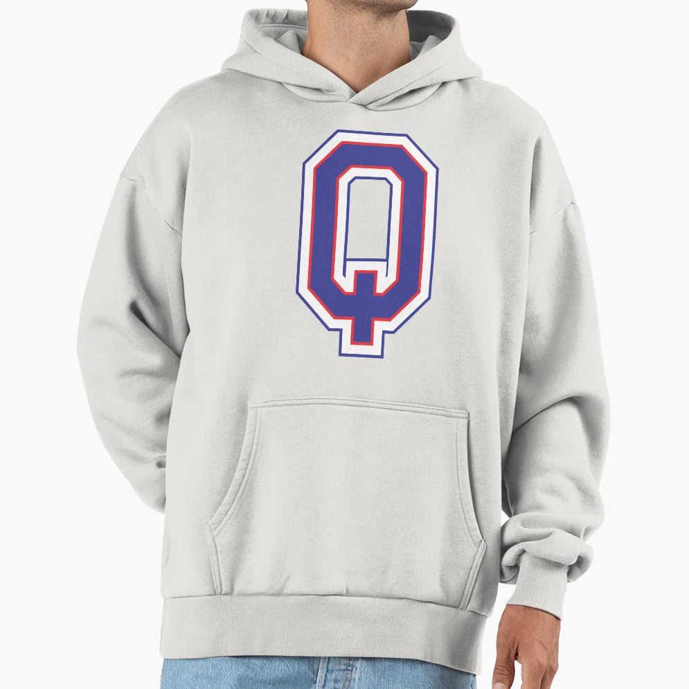 Alphabet Q Hoodie - Novelty Apparel Unisex - T-Shirt, Sweatshirt, Hoodie