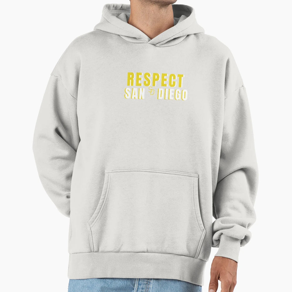 Respect San Diego Respect Sd Hoodie - Unique Graphic for Adults - T-Shirt, Sweatshirt, Hoodie