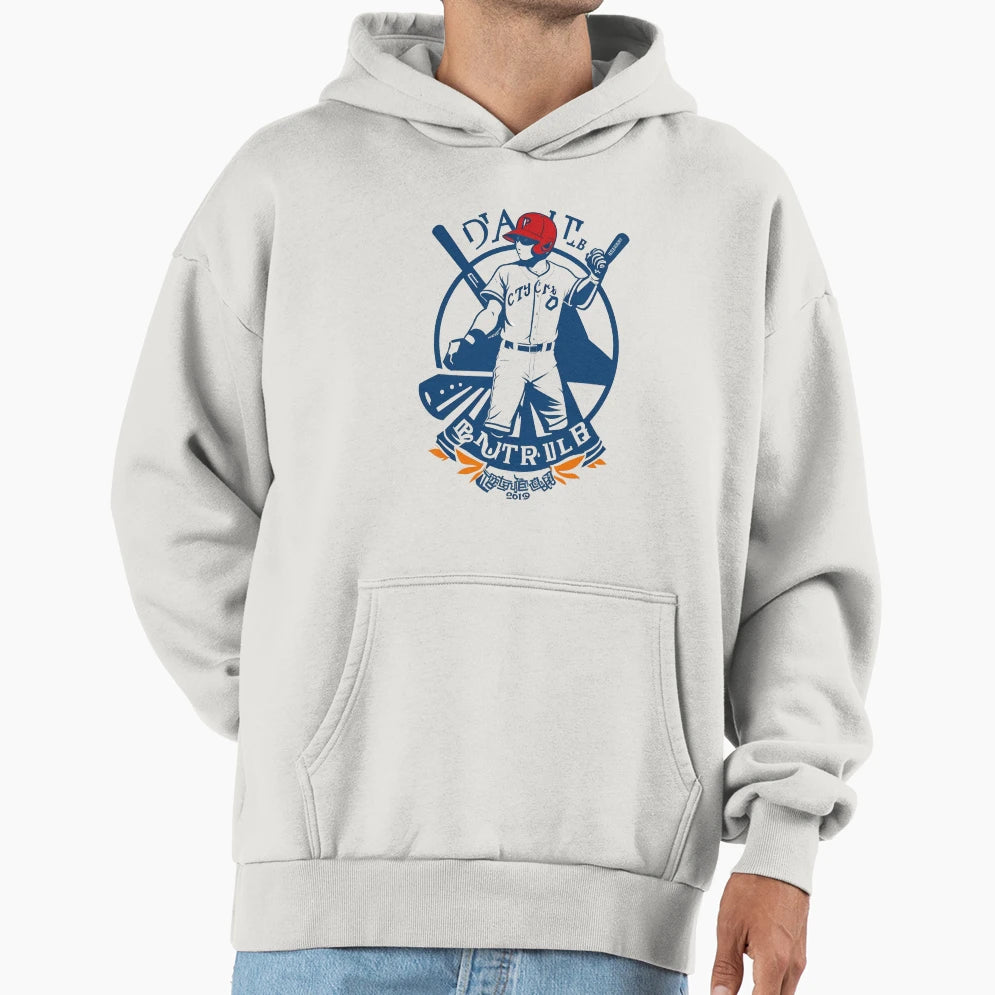 Baseball Logo Hoodie - Fun Novelty Design for Adults - T-Shirt, Sweatshirt, Hoodie