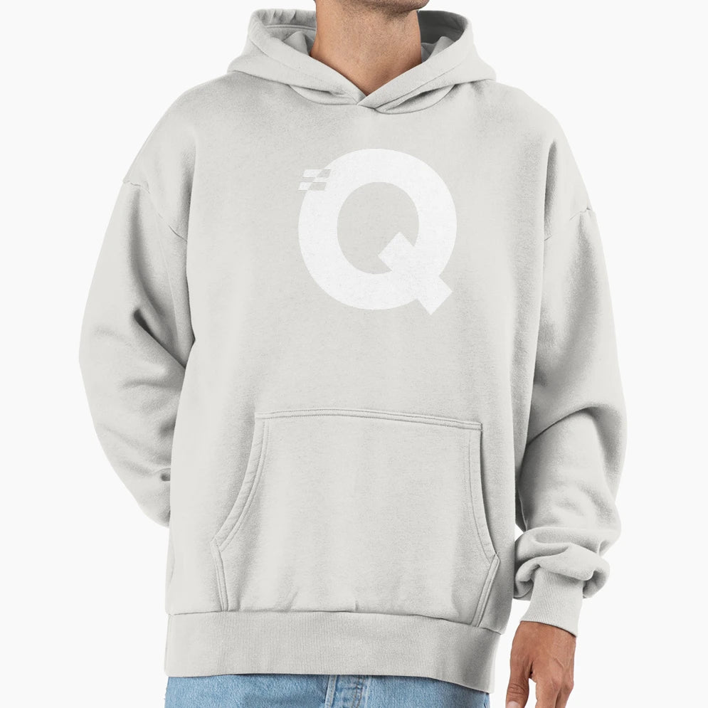 Copy Letter Q Alphabet Initial Monogram Hoodie - Unique Graphic for Adults - T-Shirt, Sweatshirt, Hoodie