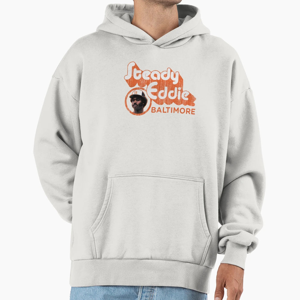 Eddie Murray Groovy Hoodie - Unique Graphic for Adults - T-Shirt, Sweatshirt, Hoodie
