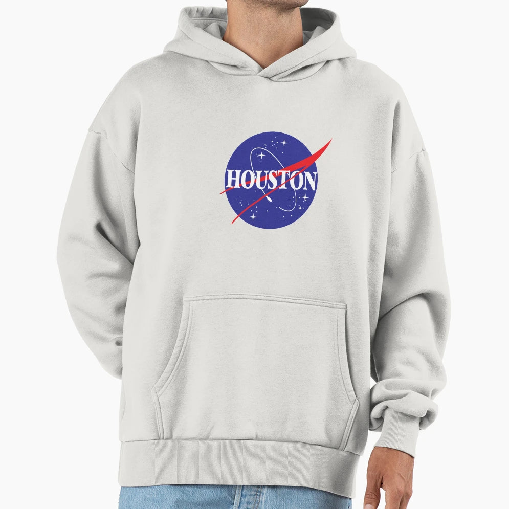 Nasa Houston Hoodie - Casual Everyday Wear Unisex - T-Shirt, Sweatshirt, Hoodie