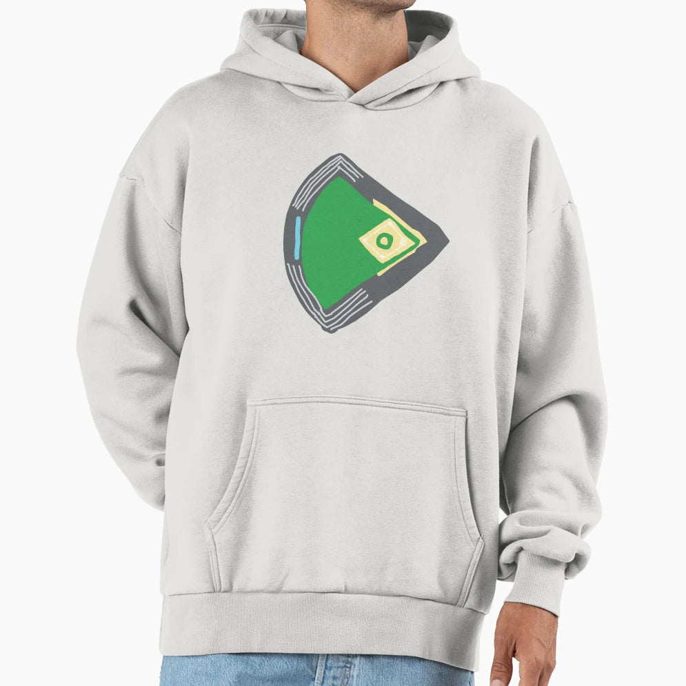 Big Baseball Stadium Hoodie - Trendy Graphic for Adults - T-Shirt, Sweatshirt, Hoodie