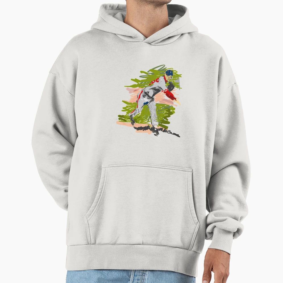 Baseball Hoodie - Trendy Graphic Unisex - T-Shirt, Sweatshirt, Hoodie
