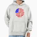 American Flag Baseball T-Shirt - Unique Graphic for Adults - T-Shirt, Sweatshirt, Hoodie