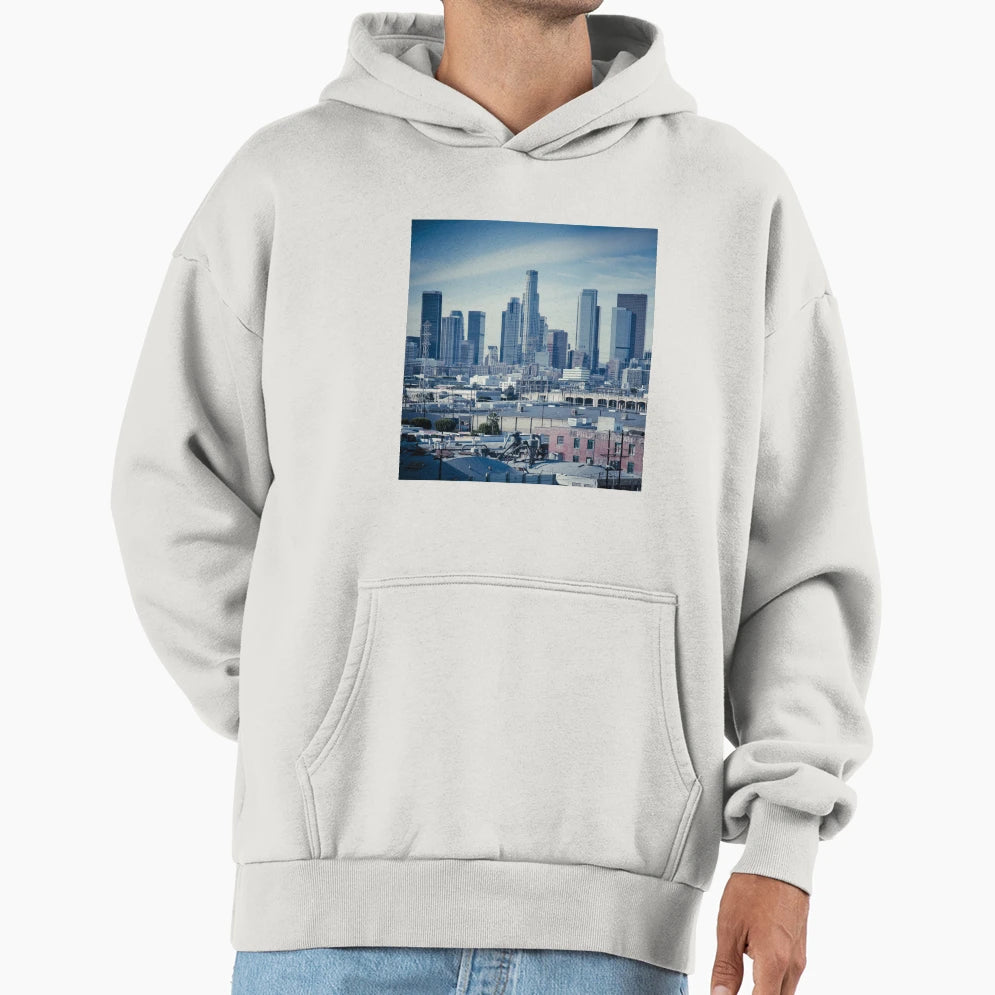 Los Angeles Downtown Hoodie - Trendy Graphic Unisex - T-Shirt, Sweatshirt, Hoodie