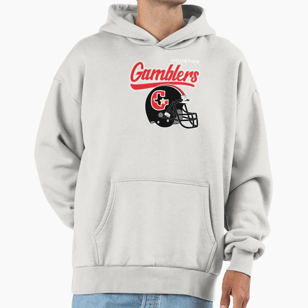 Houston Gamblers Hoodie - Streetwear Style Men Women - T-Shirt, Sweatshirt, Hoodie