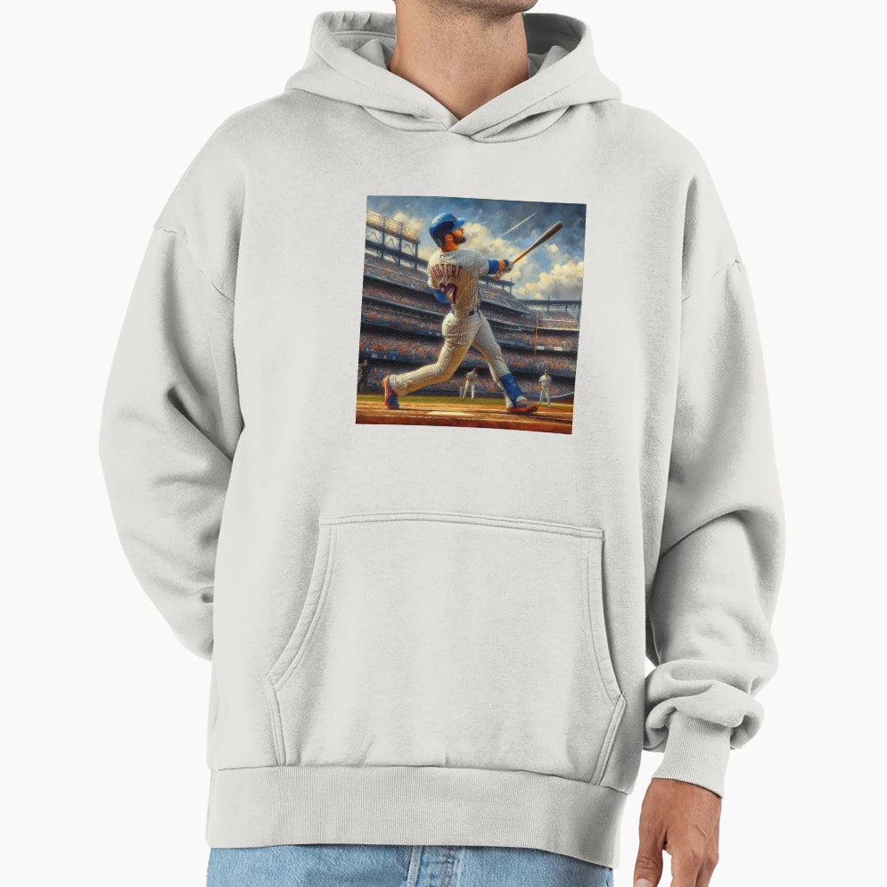 Baseball Hitting Home Run Hoodie - Streetwear Style Unisex - T-Shirt, Sweatshirt, Hoodie