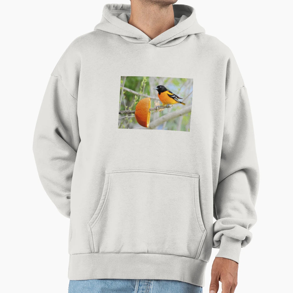 Baltimore Oriole Hoodie - Streetwear Style Men Women - T-Shirt, Sweatshirt, Hoodie