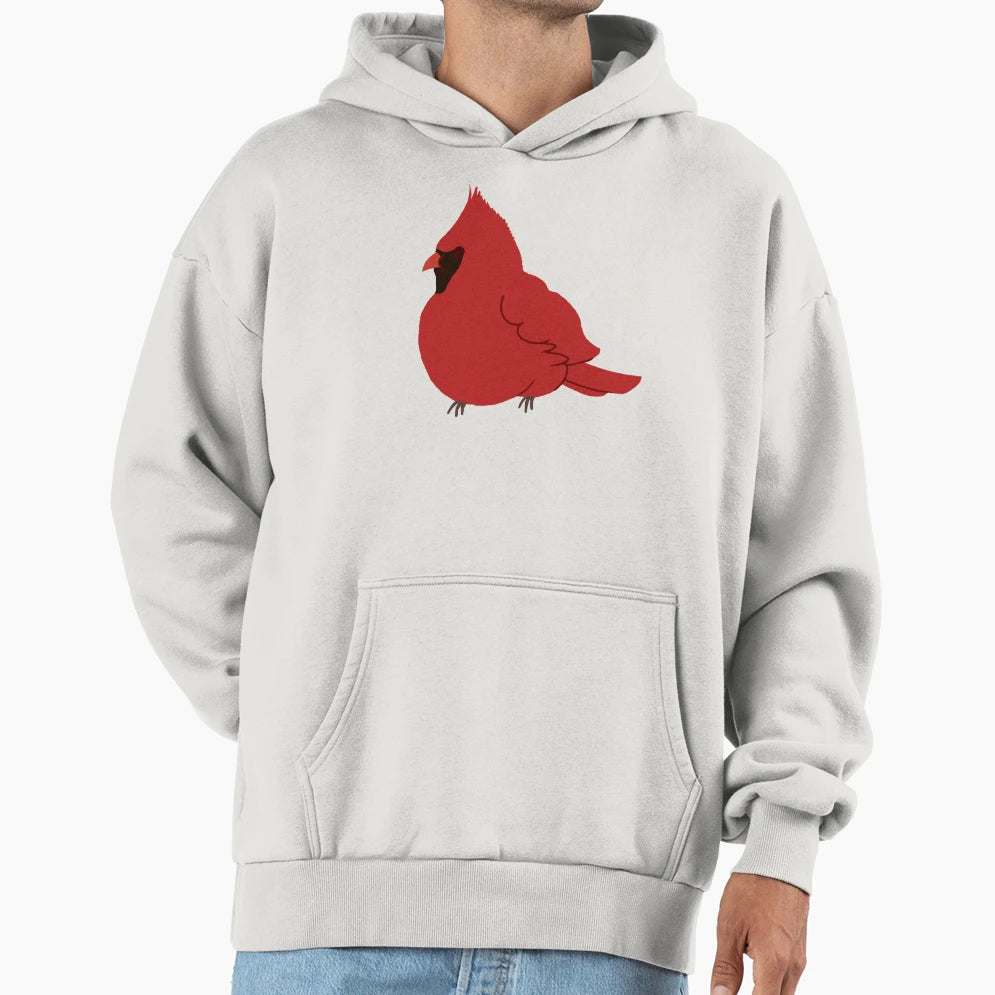 Fatty Cardinal Hoodie - Casual Everyday Wear Men Women - T-Shirt, Sweatshirt, Hoodie