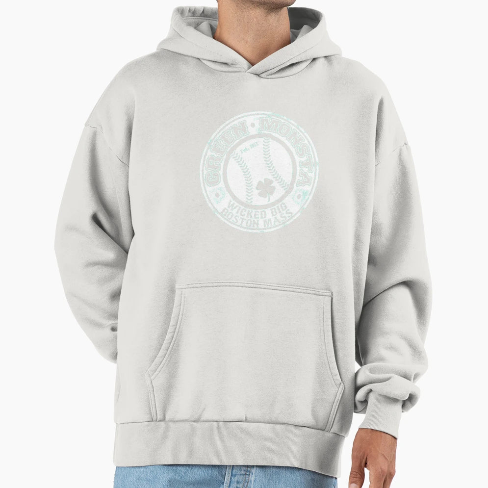 Boston Baseball Hoodie - Custom Art Print Unisex - T-Shirt, Sweatshirt, Hoodie