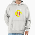 Softball Mom Hoodie - Fun Novelty Design Unisex - T-Shirt, Sweatshirt, Hoodie