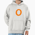 Orange Color Letter O Hoodie - Graphic Print Unisex - T-Shirt, Sweatshirt, Hoodie