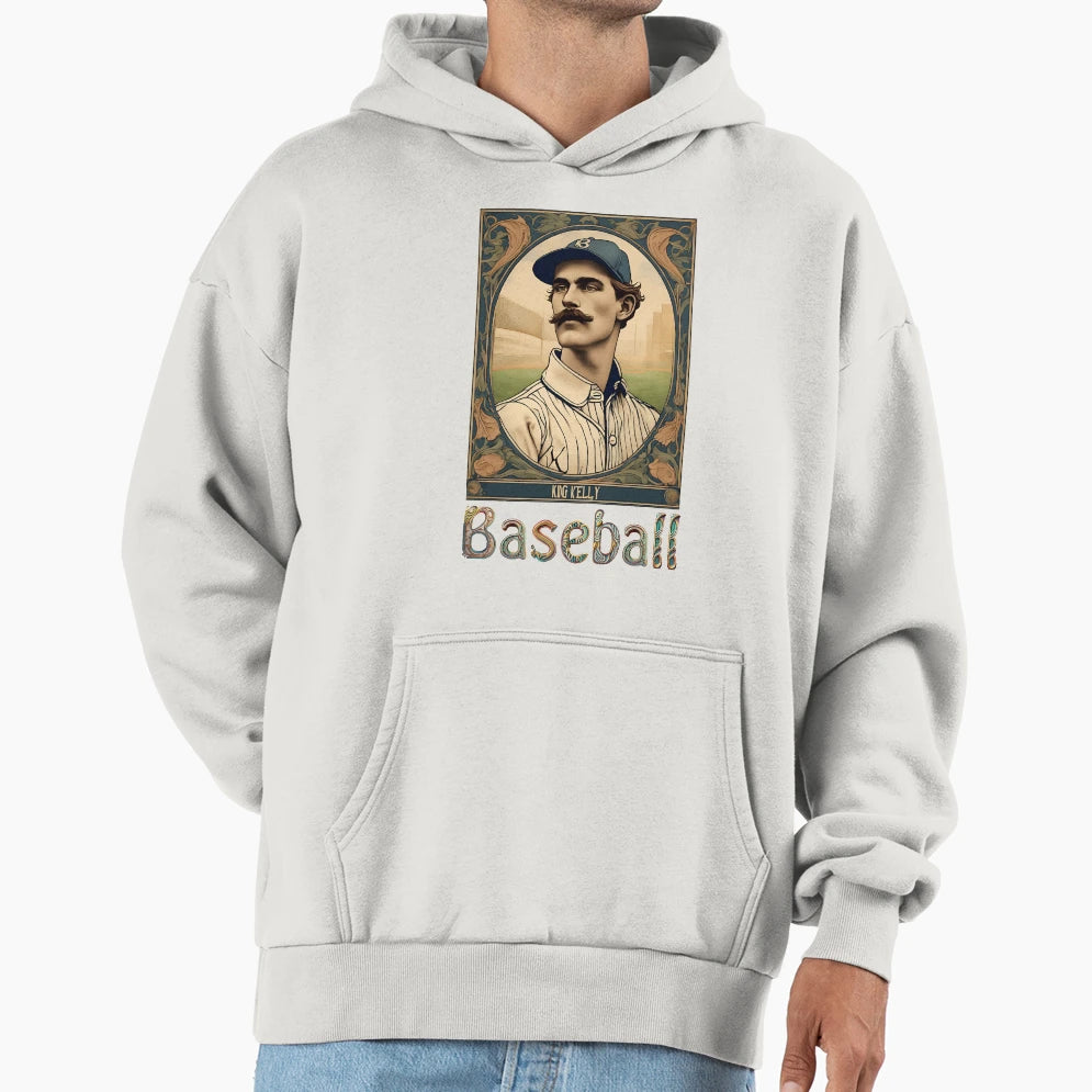 Baseball Hoodie - Trendy Graphic Men Women - T-Shirt, Sweatshirt, Hoodie