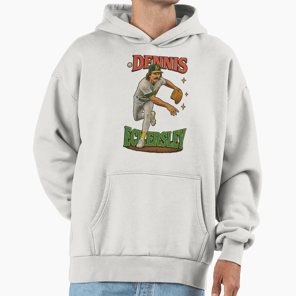 Dennis Eckersley 90S Bootleg Hoodie - Streetwear Style Men Women - T-Shirt, Sweatshirt, Hoodie