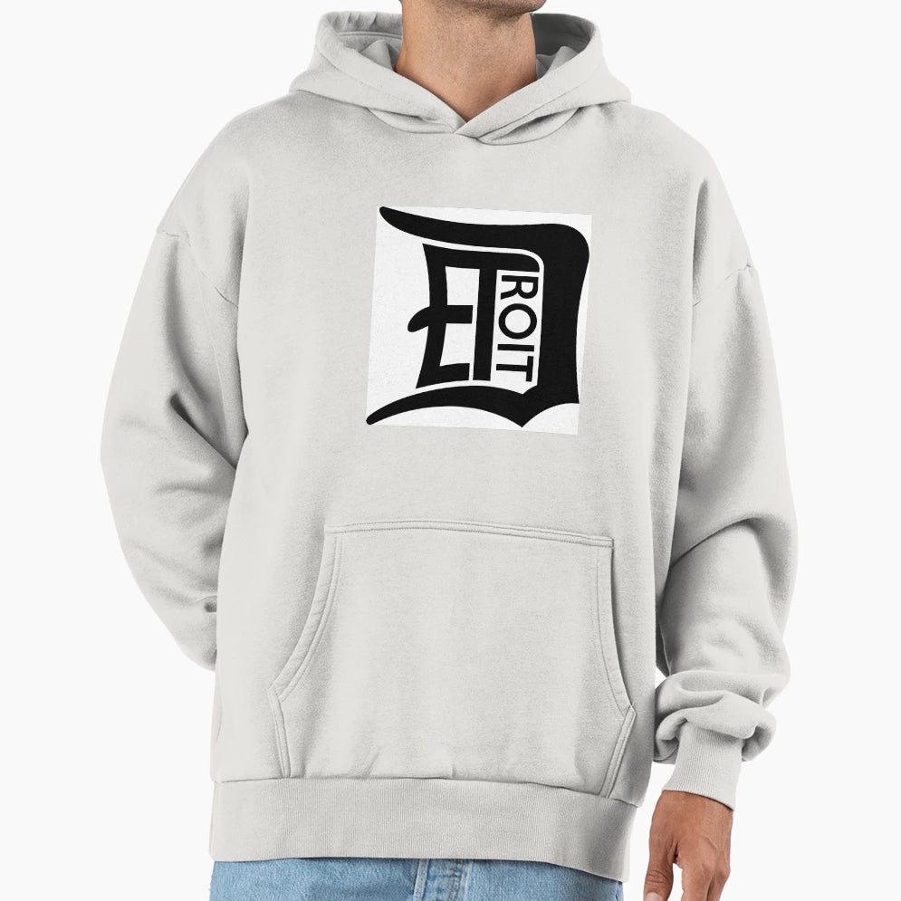 Detroit D Custom Hoodie - Graphic Print Men Women - T-Shirt, Sweatshirt, Hoodie