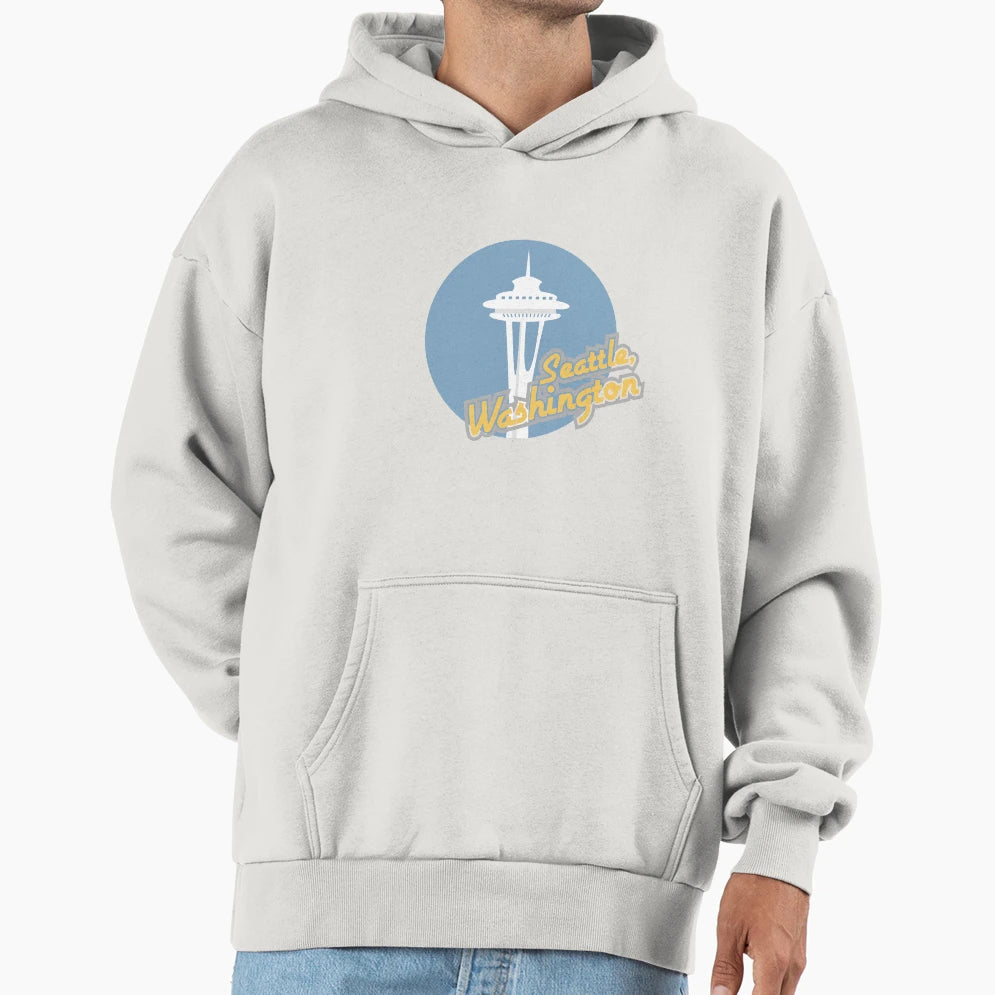 Seattle Washington Hoodie - Aesthetic Graphic Unisex - T-Shirt, Sweatshirt, Hoodie