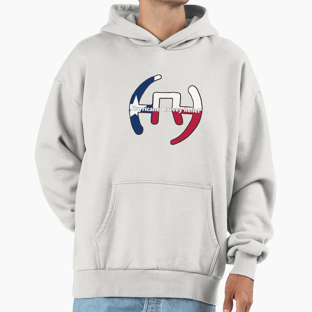 Hurricane Harvey Relief Proceeds Go To Hoodie - Trendy Graphic Men Women - T-Shirt, Sweatshirt, Hoodie