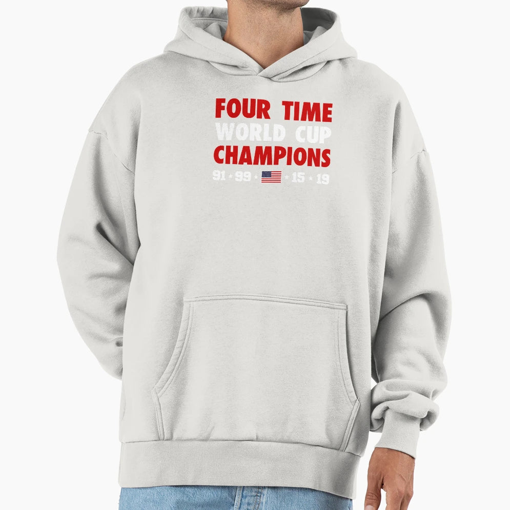 Usa World Cup Champs 19 Hoodie - Streetwear Style Men Women - T-Shirt, Sweatshirt, Hoodie
