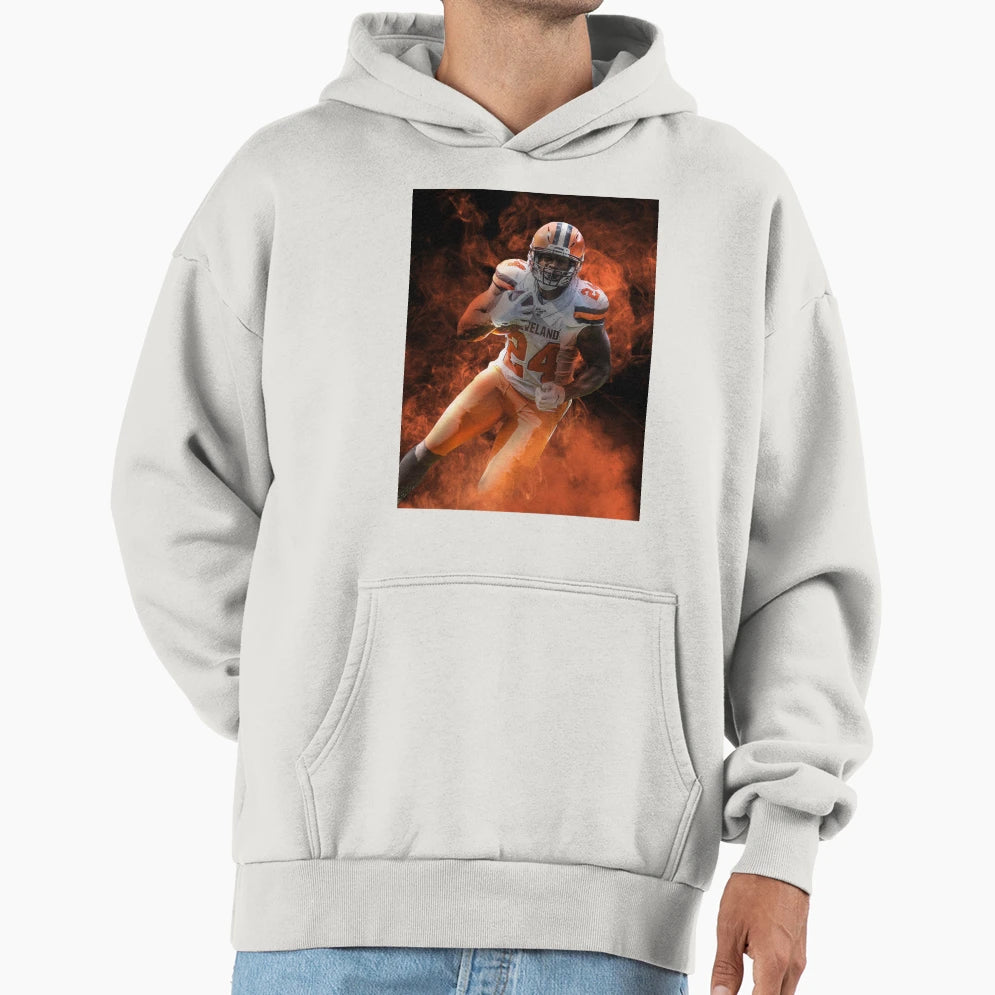 Nick Chubb Cleveland Sports Art Hoodie - Streetwear Style Men Women - T-Shirt, Sweatshirt, Hoodie