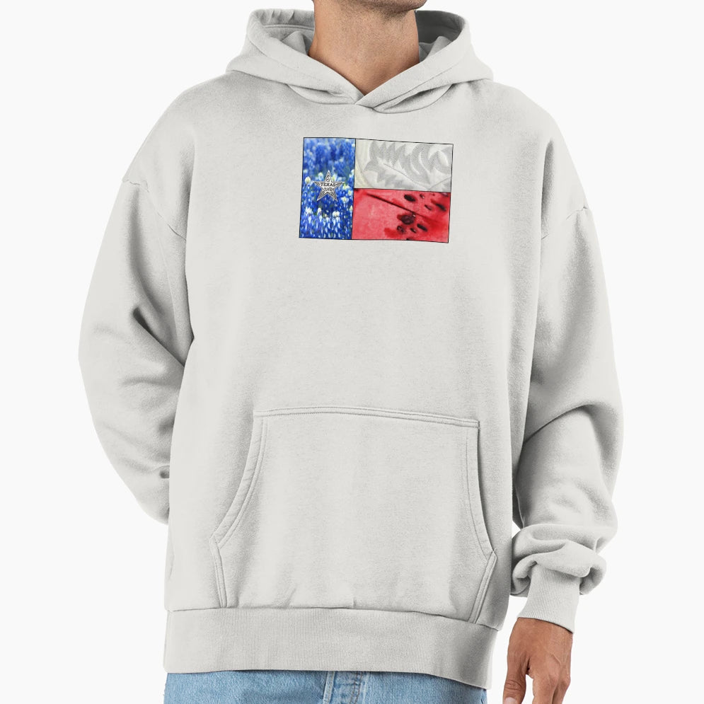 Texas Flag Hoodie - Streetwear Style Unisex - T-Shirt, Sweatshirt, Hoodie