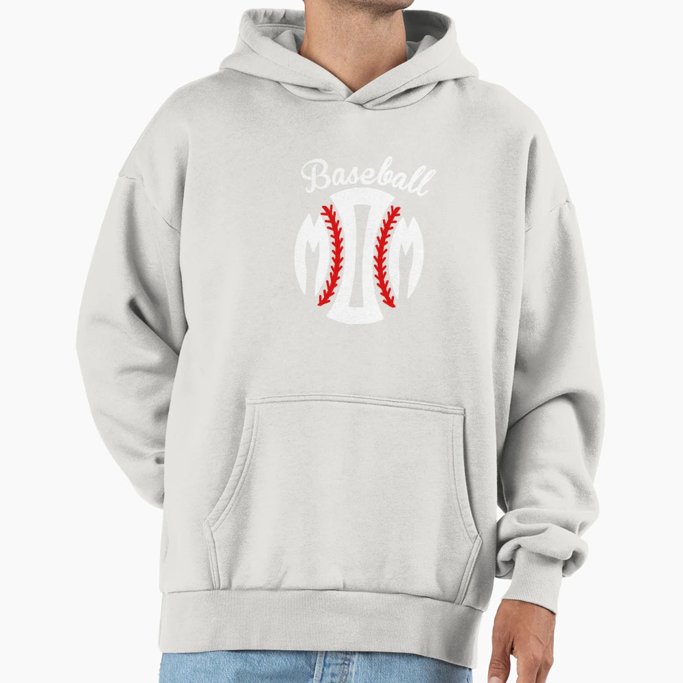 Baseball Mom Hoodie - Fun Novelty Design Unisex - T-Shirt, Sweatshirt, Hoodie