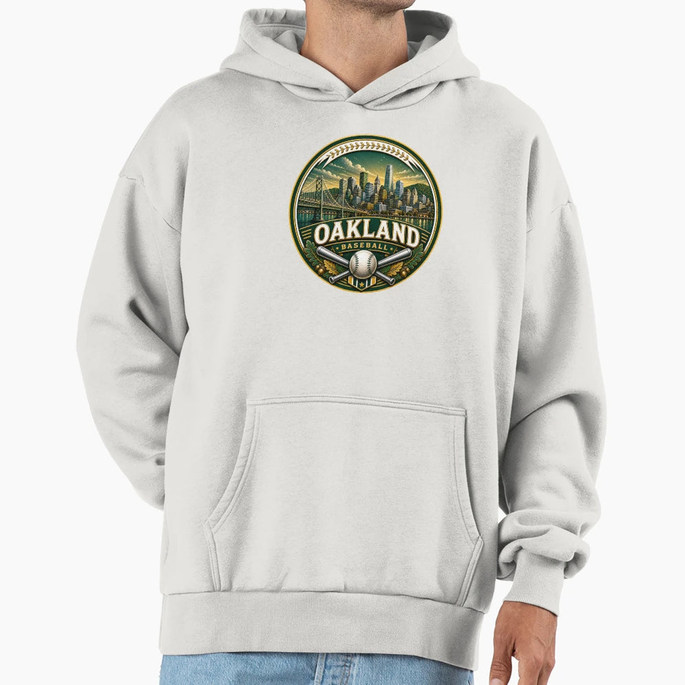 Oakland Sports Logo Fan Gear Gift Hoodie - Unique Graphic for Adults - T-Shirt, Sweatshirt, Hoodie