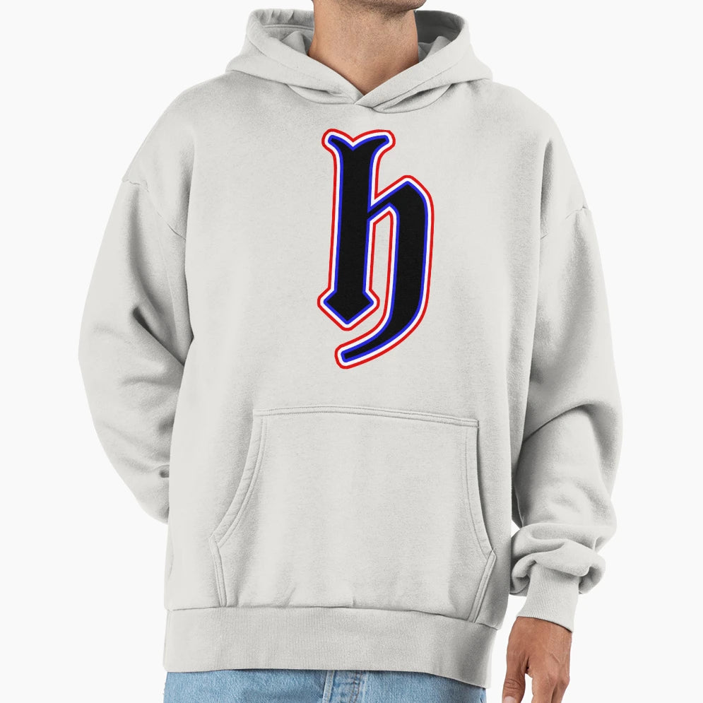 Hajduk H Old English Hoodie - Graphic Print Unisex - T-Shirt, Sweatshirt, Hoodie