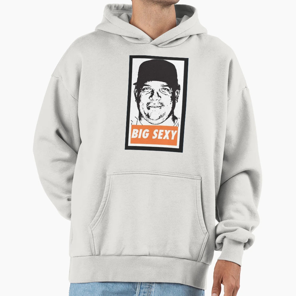 Big Sexy Hoodie - Minimalist Print for Adults - T-Shirt, Sweatshirt, Hoodie