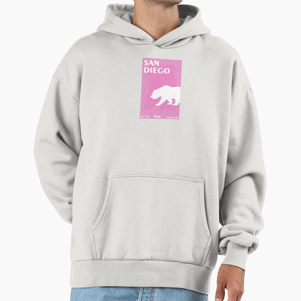 San Diego California Hoodie - Custom Art Print for Adults - T-Shirt, Sweatshirt, Hoodie
