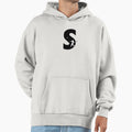 Personalized Baseball Initial S Hoodie - Minimalist Print for Adults - T-Shirt, Sweatshirt, Hoodie