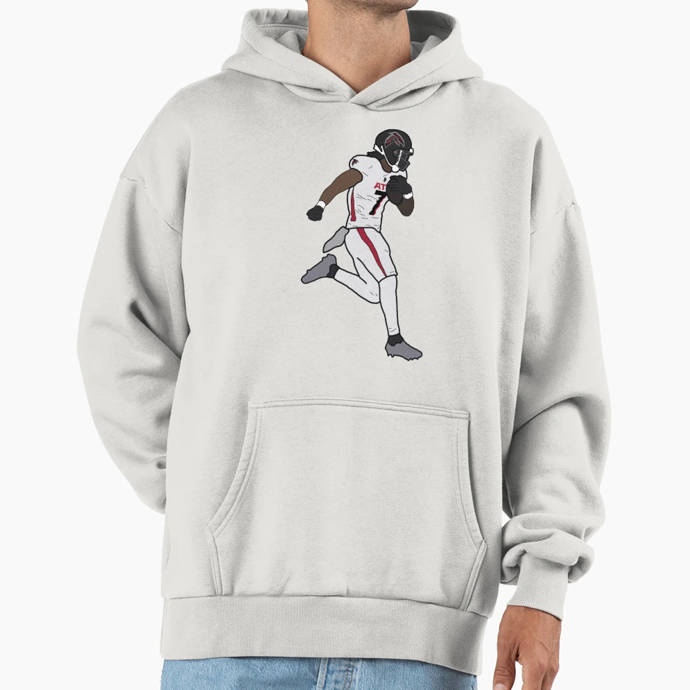 BR Steps Touchdown Hoodie - Minimalist Print Men Women - T-Shirt, Sweatshirt, Hoodie