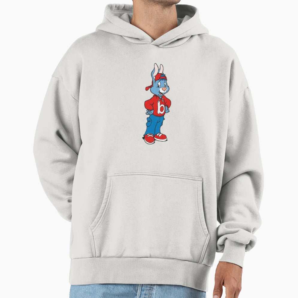 Bobo Bunny Hoodie - Fun Novelty Design for Adults - T-Shirt, Sweatshirt, Hoodie