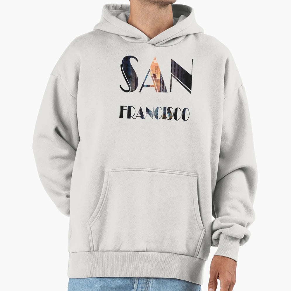 San Francisco Hoodie - Graphic Print for Adults - T-Shirt, Sweatshirt, Hoodie