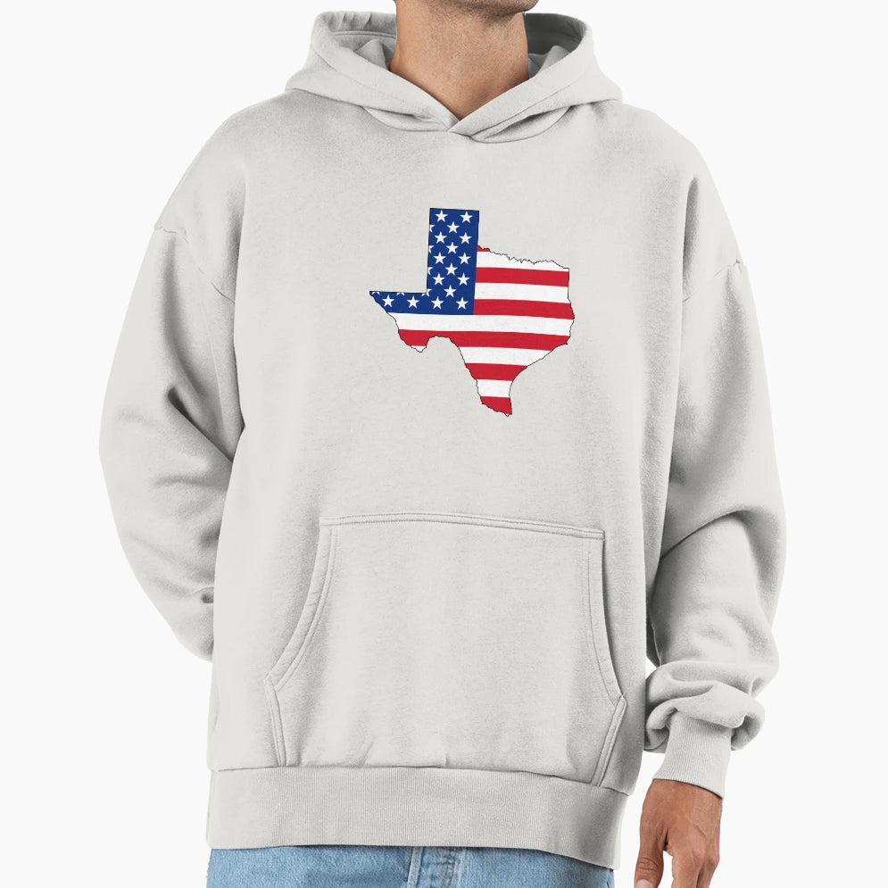Texas Usa Hoodie - Streetwear Style Unisex - T-Shirt, Sweatshirt, Hoodie