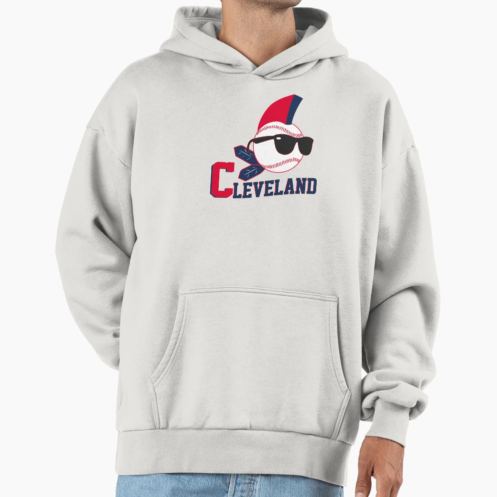 Lets Go Cleveland Hoodie - Custom Art Print for Adults - T-Shirt, Sweatshirt, Hoodie