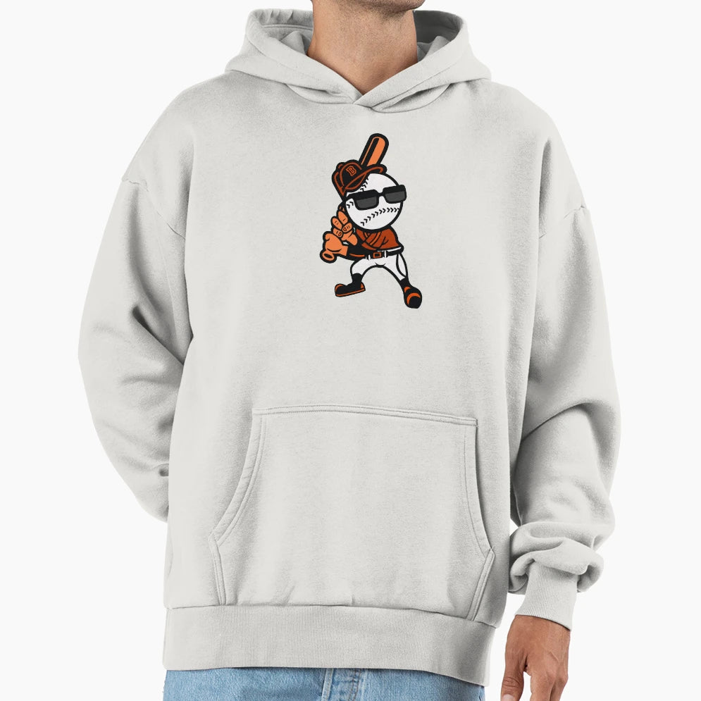Baseball Pitcher Pattern Version Hoodie - Aesthetic Graphic Men Women - T-Shirt, Sweatshirt, Hoodie